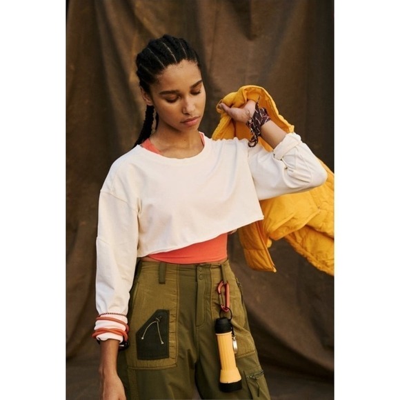 Free People Movement - Hot Shot Super Crop Long Sleeve - Picture 2 of 4